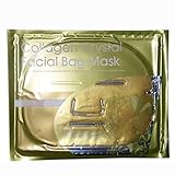 chrikathy 1pcs Golden抗しわマスクシートAnti Aging Whitening Skin Care Deep Lifting面Regulate水のオイルバランス