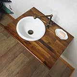 洗面ボウル 陶器 オーバーカウンタータイプ 埋め込み ラウンド 幅30cm INK-0405051H