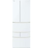 Amazon | 日立 冷蔵庫 幅68.5cm 617L R-HW62V W ピュアホワイト