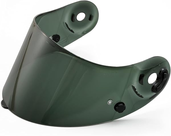 NOLAN 79013 Motorcycle Helmet Shield, For X-803 Series, Tear Off Shield, Dark Smoke/Flat - 1