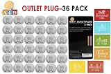 Outlet covers plug for electrical socket covers,from All4baby. 36 Pcs.BUY NOW. [並行輸入品]