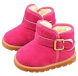 (よキーよ)Yokeeyo 子供ブーツ あったかムートン ショートマジックテープ ベビー キッズ 赤ちゃん ふわふわ 防寒 スタイリッシュ 男の子 女の子 男女児 秋冬グローブ 防寒 履きやすい 厚手