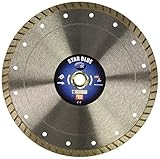 Diamond Products Core Cut 80005 9-Inch by 0.095 by 7/8-Inch Star Blue Turbo Blade [並行輸入品]
