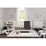 Babyletto 5-Piece Nursery Crib Bedding Set Fitted Crib Sheet Crib Skirt Play Blanket Contour Changin