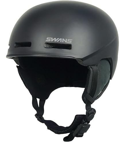 Amazon.co.jp: SWANS(スワンズ) スキーヘルメット HSF-190 MBK マット