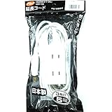 5ｍ延長コード（3個口）プラグ白 FT-3P5MW