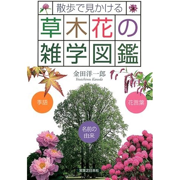 散歩で見かける草木花の雑学図鑑 金田 洋一郎 蔭山 敬吾 本 通販 Amazon