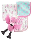 カーターズ Carter's ウォッシュクロス 3枚組 ＆ お風呂用おもちゃ 3-Pack Washcloths & Bath Toy フリーサイズ [並行輸入品]