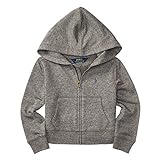 ラルフローレン パーカー 長袖 クラシックポニー ジップアップ キッズ 女の子 子供服 5[4～5歳],ダークグレー [並行輸入品]