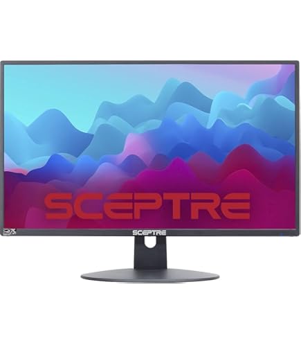 Amazon.co.jp: Sceptre 20インチ LED モニター 1600 x 900 HD+ 75Hz