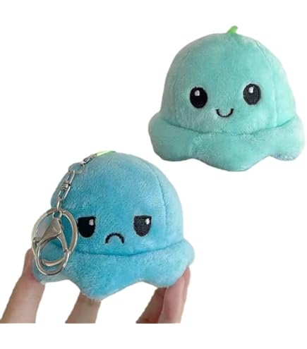 Amazon.co.jp: ぬいぐるみ タコ 両面 リバーシブル 20cm 裏返した 人形