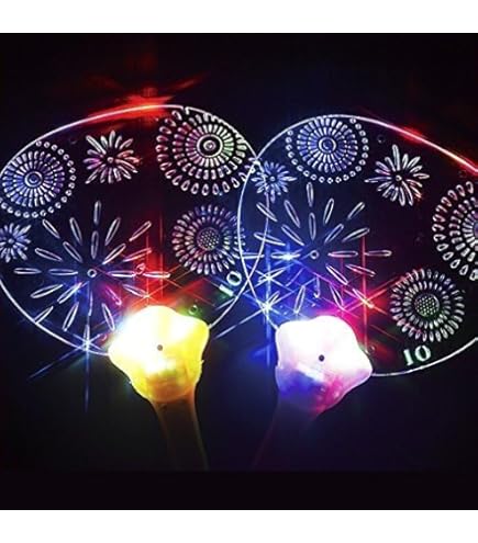 Amazon.co.jp: アーテック 光るうちわ 13169 光るおもちゃ ライト