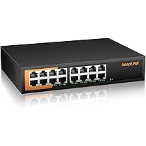 keepLiNK 10ポート PoE スイッチングハブ 10/100Mbps ( Amazon.co.jp: keepLiNK 10ポート PoE スイッチングハブ 10