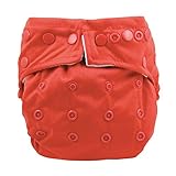 Bumkins Snap In One Cloth Diaper, Red by Bumkins