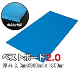 ベストボード2.0(厚み2.0mmX幅910mmX長さ1820mm/10枚セット)