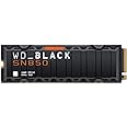 Western Digital SN850 2 TB Generation 4 NVMe Solid State Drive Heatsink for PS5, Black