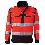 CO-COS コーコス 高視認性安全ジャケット 秋冬用 CS-2410 20 レッド 4L
