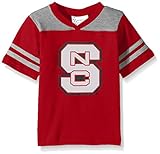 NCAA North Carolina State Wolfpack幼児用男の子サッカーシャツ、レッド、2