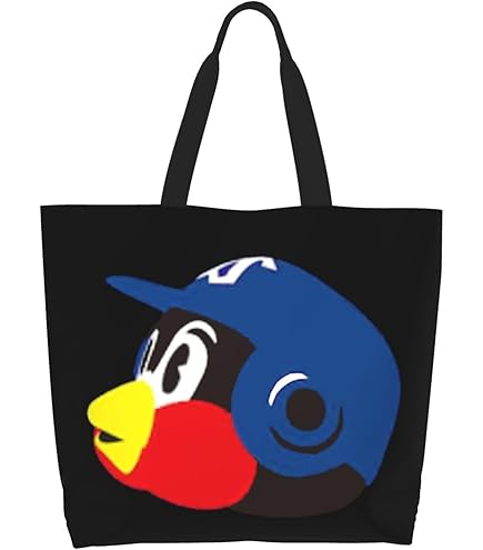 Amazon.co.jp: 東京ヤクルトスワローズ つば九郎 トートバッグ 大容量
