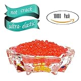 5バッグパック水ビーズソフトBullets Balls Jellyクリスタル泥for Kids花瓶植物ウェディングホームデコレーション9 – 11 mm 10000あたりバッグレッド