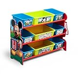 Delta Children 9 Bin Plastic Organizer, Mickey by Delta Children [並行輸入品]