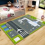 プレイマット キッズ プレイカーペット キッズマット ラグ ベビー キッズ 子供 フロアマット カーペット 遊ぶマット 知育玩具 お遊び 色 道路柄 軽量 洗える 滑り止め 折り畳み可能 出産祝い 入園祝い 40*60cm クリスマスギフト 誕生日プレゼント