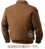 2016年 株式会社空調服 綿薄手長袖タチエリブルゾン ワイドファンタイプ 電池ボックス仕様 M-500TB LL チャコール