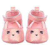 Domybest　ベビーシューズ　フォーマル　ファーストシューズ キッズ靴　女の子　可愛い　ウサギ耳　プリンセス風　春　夏　秋　通気性よく　軽量　柔かい赤ちゃん歩行靴　撮影　出産祝い　結婚式 発表会 
