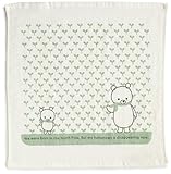 シンジカトウ そらべあガーゼ ゲストタオル green SKGT065-02