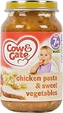 Cow & Gate Baby Balance Chicken Pasta with Sweet Vegetables 7mth+ (200g) 甘い野菜7Mth +と牛とゲートベビーバランスチキンパ