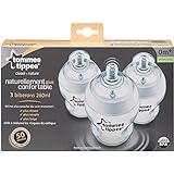 TOMMEE TIPPEE - Baby Bottles 260ml 0m+ !!! by Tommee Tippee