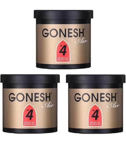 GONESH ガーネッシュ　芳香剤ゲル　NO4     10個 ヨドバシ.com - ガーネッシュ GONESH ゲル エアフレッシュナー NO.4