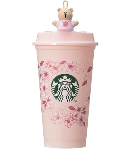 新品　スターバックス　ベアリスタキャップ　リユーザブルカップ　ホリデー　さくら Amazon | スターバックス スタバ SAKURA2023リユーザブルカップ専用