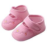 Matoen(TM)Flowers Printed Toddler Shoes Anti-Slip Soft Baby Shoes (12, pink) by Matoen