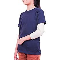 Amazon | [KIRARERU] キッズ用 半袖Tシャツ【左側の骨折用
