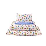 お昼寝布団セット 8点セット どうぶつ柄 OHF-10・ピンク