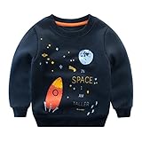 Cutelove　セーター　トップス　宇宙風　マッチングしやすい　長袖　綿　男の子　女の子　ベビー　赤ちゃん　幼児　ベビー服　秋冬　防寒　保温　可愛い　ファッション　カコイイ　カジュアル　普段着　韓国