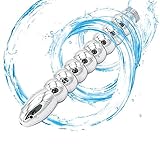 Firlar 多目的 アナル洗い ミニヘッド おしり洗浄 膣 肛門 浣腸 クリーニング シャワー アナルバイブ 浣腸器 腸快感 洗浄機能 アナル刺激 アルミニウム合金質 成人用品 (A5)