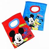 Disney ディズニー ミッキーマウス パイル地エプロン2枚セット