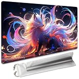 ボードゲーム 14 x 24インチ MTG プレイマット OCG CCG RPG TCG プレイマット (Nine Tailed Fox 2) 対応