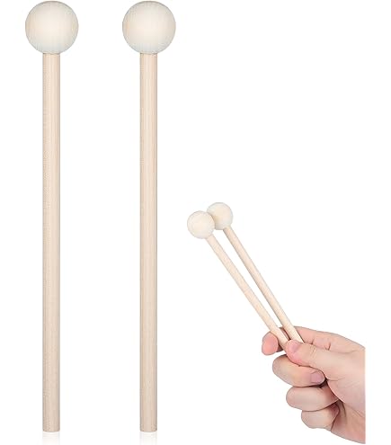 Amazon | REMO 8インチ ハンドドラム マレット カラフルなヘッド