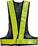 CUC 反射安全ベスト 紺×黄色 フリーサイズ 0300-92