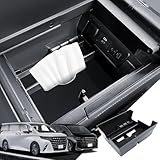LANTU 「改良型」トヨタ アルファード40系・ヴェルファイア 40系用 内蔵型 センターコンソールボックス センターコンソールトレイ ALPHARD VELLFIRE 40 対応用 車内収納ボックス アクセサリー 小物入れ ABS素材 ガタガタ音なし 内装パーツ インテリア 収納用品 車内収納 便利 2023年6月-現行 車種専用設計 [並行輸入品]