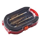 volflashy ドリル ストレート グルーブ ステップ ソー 三角 HSS ツイスト ドリル ステップ ドリル ビット 木工 カッター ツール 6pcs/set