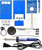 Elenco Yap Box Soldering Kit with Iron and Solder [並行輸入品]