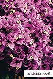 Address Book.: (Flower Edition Vol. C86)Glossy and Soft Cover, Large Print, Font, 6" X 9" for Contacts, Addresses, Phone Numbers, Emails, Birthday and More.