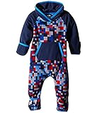 (ザノースフェイス) THE NORTH FACE キッズコート・ジャケット・アウター Glacier One-Piece (Infant) Jake Blue Pixel Print 18-24 M