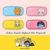 カカオフレンズ ビッグヘッド スリム ペンポーチ 4種 kakao ryan apeach muzi neo ベーシック ペンシルポーチ pencase シンプル ペンケース 化粧ポーチ かわいい 高校生 筆箱 ペンシルケース 女の子 男 小物入れ 誕生日 プレゼント オフィス用品 デスク収納 携帯 可愛い 雑貨 事務 キャラクター ペア ブルー ピンク イエロー おしゃれ 動物 アニマル 韓国 アピーチ ライアン ネオ ムジ (RYAN)