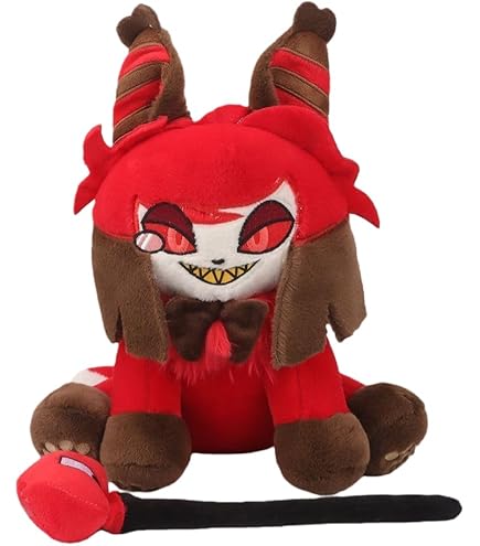 ハズビンホテルへようこそ おすわりぬいぐるみ ルシファー ヴォックス アラスター Amazon.co.jp: HAZBIN HOTEL おすわりマスコット（アラスター） : おもちゃ