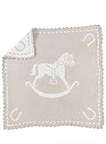 【メッセージカード付】 【ギフトラッピング対応】 barefoot dreams cozy chic Scalloped Receiving Blanket 赤ちゃん ひざかけ　ベアフットドリームス 